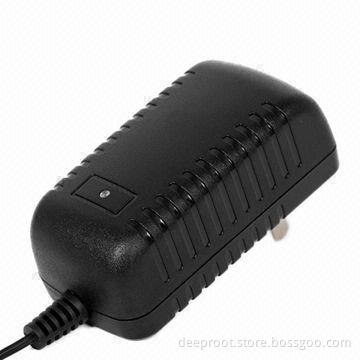 UL-certified Switching AC/DC Adapter for CCTV Camera, 24W Maximum Output Power, USA Plug, 12V 2A